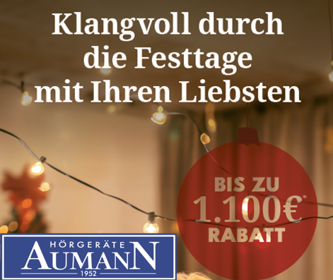 Klangvolle Momente mit Hörgeräte Aumann